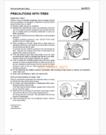 Komatsu HD325-6 AWD,HD405-6 DUMP TRUCK Operation and Maintenance Manual (EEAM010103)