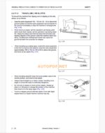 Komatsu PC3000-6 HYDRAULIC MINING SHOVEL Operation and Maintenance Manual (GZEAM06286-0)