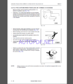 Komatsu PC5500-6 HYDRAULIC MINING SHOVEL Operation Maintenance Manual(GZEAM15097-0)