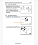 Komatsu PC3000-6 HYDRAULIC MINING SHOVEL Operation and Maintenance Manual(GZEAM06325-0)