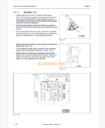 Komatsu PC3000E-6 HYDRAULIC MINING SHOVEL Operation and Maintenance Manual (GZEAM6345-0)