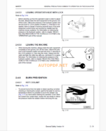 Komatsu PC3000E-6 HYDRAULIC MINING SHOVEL Operation and Maintenance Manual (GZEAM6346-0)