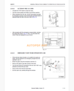 Komatsu PC3000-6 HYDRAULIC MINING SHOVEL Operation and Maintenance Manual (GZEAM6348-0)