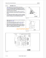 Komatsu PC3000-6 HYDRAULIC MINING SHOVEL Operation and Maintenance Manual (GZEAM06285-0)