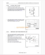 KOMATSU PC4000E-6 HYDRAULIC EXCAVATOR Operation and Maintenance Manual(GZEAM8272-0)