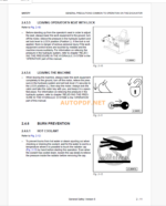 KOMATSU PC4000-6 HYDRAULIC MINING SHOVEL Operation and Maintenance Manual (GZEAM08256-1)