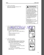 KOMATSU PC78UU-11 HYDRAULIC EXCAVATOR Operation and Maintenance Manual(PEN02017-00)