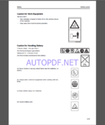 KOMATSU PC138US-11E0 HYDRAULIC EXCAVATOR Operation and Maintenance Manual(PEN01835-02)