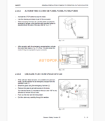 KOMATSU PC4000-11 HYDRAULIC MINING SHOVEL Operation and Maintenance Manual (GZEAM08228-1)