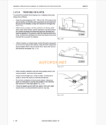 KOMATSU PC4000-11 HYDRAULIC MINING SHOVEL Operation and Maintenance Manual (GZEAM08228-0)