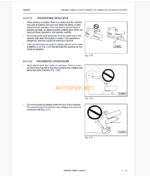 KOMATSU PC4000-6 HYDRAULIC MINING SHOVEL Operation and Maintenance Manual (GZEAM08219-0)