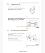 Komatsu PC3000-6 HYDRAULIC MINING SHOVEL Operation and Maintenance Manual (GZEAM6352-0)