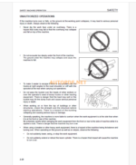 Komatsu PC09-1 HYDRAULIC EXCAVATOR Operation and Maintenance Manual (EENAM03403_PC09-1_1910)