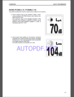 Komatsu PC290LC-10,PC290NLC-10,PC290LC-10,PC290NLC-10 HYDRAULIC EXCAVATOR Operation and Maintenance Manual(UENAM00923)