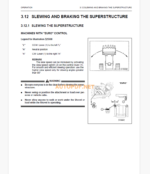 Komatsu PC4000-6 HYDRAULIC MINING SHOVEL Operation and Maintenance Manual (GZEAM08186)