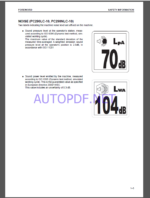 Komatsu PC290LC-10,PC290NLC-10 HYDRAULIC EXCAVATOR Operation and Maintenance Manual(UENAM00932)