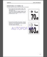 Komatsu PC240LC-10,PC240NLC-10 HYDRAULIC EXCAVATOR Operation and Maintenance Manual(UENAM00981)