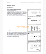 Komatsu PC4000-6 HYDRAULIC MINING SHOVEL Operation and Maintenance Manual (GZEAM08189)