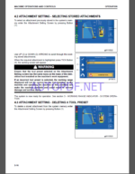 Komatsu PC490HRD-11 HYDRAULIC EXCAVATOR Operation and Maintenance Manual(UENAM01741)