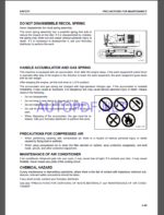 Komatsu PC228USLC-11E0 HYDRAULIC EXCAVATOR Operation and Maintenance Manual(UENAM01752)