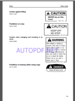 Komatsu PC360LC-11E0,PC360NLC-11E0 HYDRAULIC EXCAVATOR Operation and Maintenance Manual(UENAM02050)