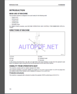 Komatsu PC228US -11,PC228USLC-11 HYDRAULIC MINING SHOVEL Operation and Maintenance Manual (PEN01274-00)