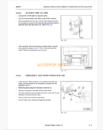 Komatsu PC5500E-6 HYDRAULIC MINING EXCAVATOR Operation and Maintenance Manual (GZEAM15173-0)