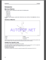 Komatsu PC360LC-11 HYDRAULIC EXCAVATOR Operation and Maintenance Manual(PEN01652-02)