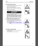 Komatsu PC228US -11,PC228USLC-11 HYDRAULIC EXCAVATOR Operation and Maintenance Manual(PEN01693-04)