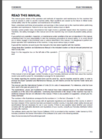 Komatsu PC200-10M0 HYDRAULIC EXCAVATOR Operation and Maintenance Manual(PENC1607-01)