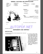 Komatsu PC180LC-3,PC180LLC-3,PC180NLC-3 HYDRAULIC EXCAVATOR Operation and Maintenance Manual(SEAM021P0304R)