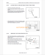 Komatsu PC3000E-6 HYDRAULIC MINING SHOVEL Operation and Maintenance Manual (GZEAM6355)