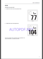 Komatsu PC160-6K,PC180LC-6K,PC180NLC-6K HYDRAULIC EXCAVATOR Operation and Maintenance Manual(UEAM000303)