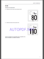 Komatsu PC600-6K,PC600LC-6K HYDRAULIC EXCAVATOR Operation and Maintenance Manual(UEAM000805)