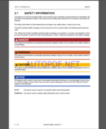 Komatsu PC4000-11 HYDRAULIC MINING SHOVEL Operation Maintenance Manual(OMM 08304-D-EN-11T2-P1-2.0)