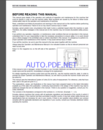 Komatsu PC490-11,PC490LC-11 HYDRAULIC EXCAVATOR Operation and Maintenance Manual(UENAM01104)