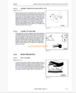 KOMATSU PC4000E-6 HYDRAULIC EXCAVATOR DUMP TRUCK Operation and Maintenance Manual(GZEAM8273-1)