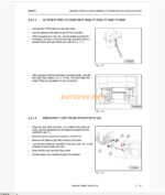 KOMATSU PC4000E-11 HYDRAULIC EXCAVATOR DUMP TRUCK Operation and Maintenance Manual(GZEAM08298-0)