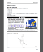 Komatsu PC290LC-11E0,PC290NLC-11E0 HYDRAULIC EXCAVATOR Operation Maintenance Manual(UENAM01593)