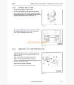 KOMATSU PC4000E-6 HYDRAULIC EXCAVATOR Operation and Maintenance Manual(GZEAM8284-0)