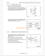 KOMATSU PC4000-11 HYDRAULIC EXCAVATOR Operation and Maintenance Manual(GZEAM8271-2)