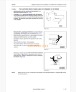 KOMATSU PC4000-6 HYDRAULIC MINING SHOVEL Operation and Maintenance Manual (GZEAM08252-0)