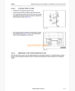 KOMATSU PC4000-6 HYDRAULIC MINING SHOVEL Operation and Maintenance Manual (GZEAM08249-0 (1))