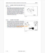 KOMATSU PC4000-6E HYDRAULIC MINING SHOVEL Operation and Maintenance Manual (GZEAM08217-0)