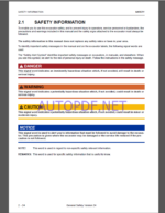 KOMATSU PC5500-11 HYDRAULIC MINING EXCAVATOR Operation and Maintenance Manual(OMM 15189-D-EN-11T4-P1-1.0)