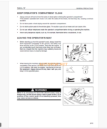 Komatsu PC09-1 HYDRAULIC EXCAVATOR Operation and Maintenance Manual (EENAM03402_PC09_Series_1602)