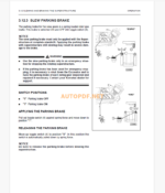 Komatsu PC4000-6 HYDRAULIC MINING SHOVEL Operation and Maintenance Manual (GZEAM08186)