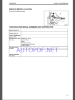 Komatsu PC210-10,PC210LC-10 HYDRAULIC EXCAVATOR Operation and Maintenance Manual(UENAM00971)Komatsu PC210-10,PC210LC-10 HYDRAULIC EXCAVATOR Operation and Maintenance Manual(UENAM00971)