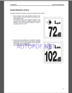 Komatsu PC228USLC-10 HYDRAULIC EXCAVATOR Operation and Maintenance Manual(UENAM01121)