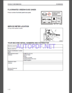 Komatsu PC490-10,PC490LC-10,PC490LC-10 HYDRAULIC EXCAVATOR Operation and Maintenance Manual(UENAM01550)